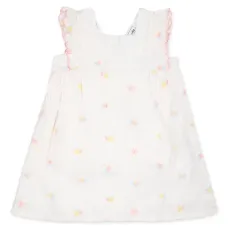 Платье с цветочной вышивкой