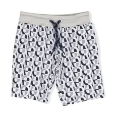 Шорты с кулиской и монограммой