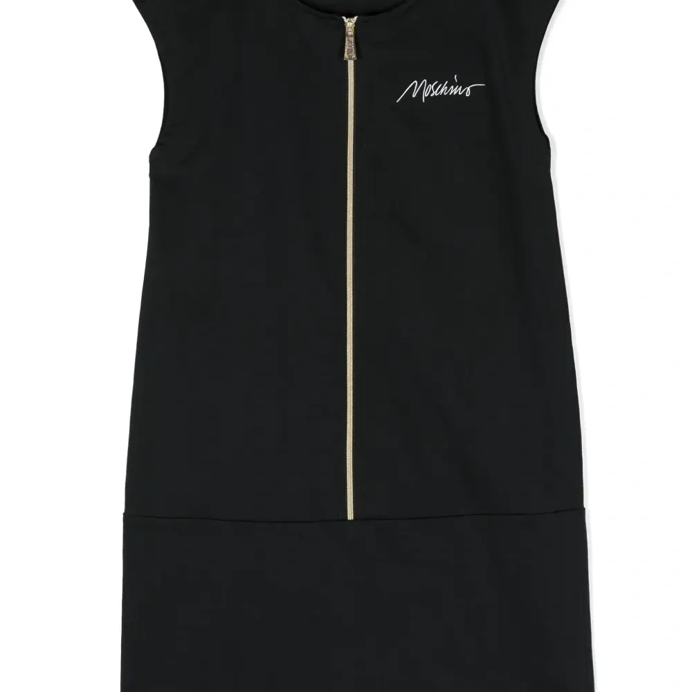 Худи на молнии с вышитым логотипом