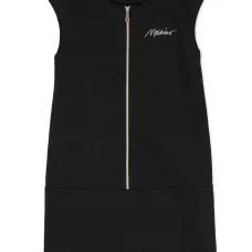 Худи на молнии с вышитым логотипом