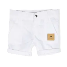 Шорты с нашивкой-логотипом