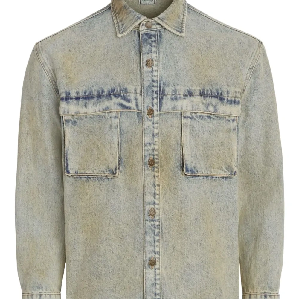 Куртка из вареного денима