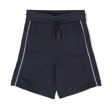 Шорты с вышитым логотипом