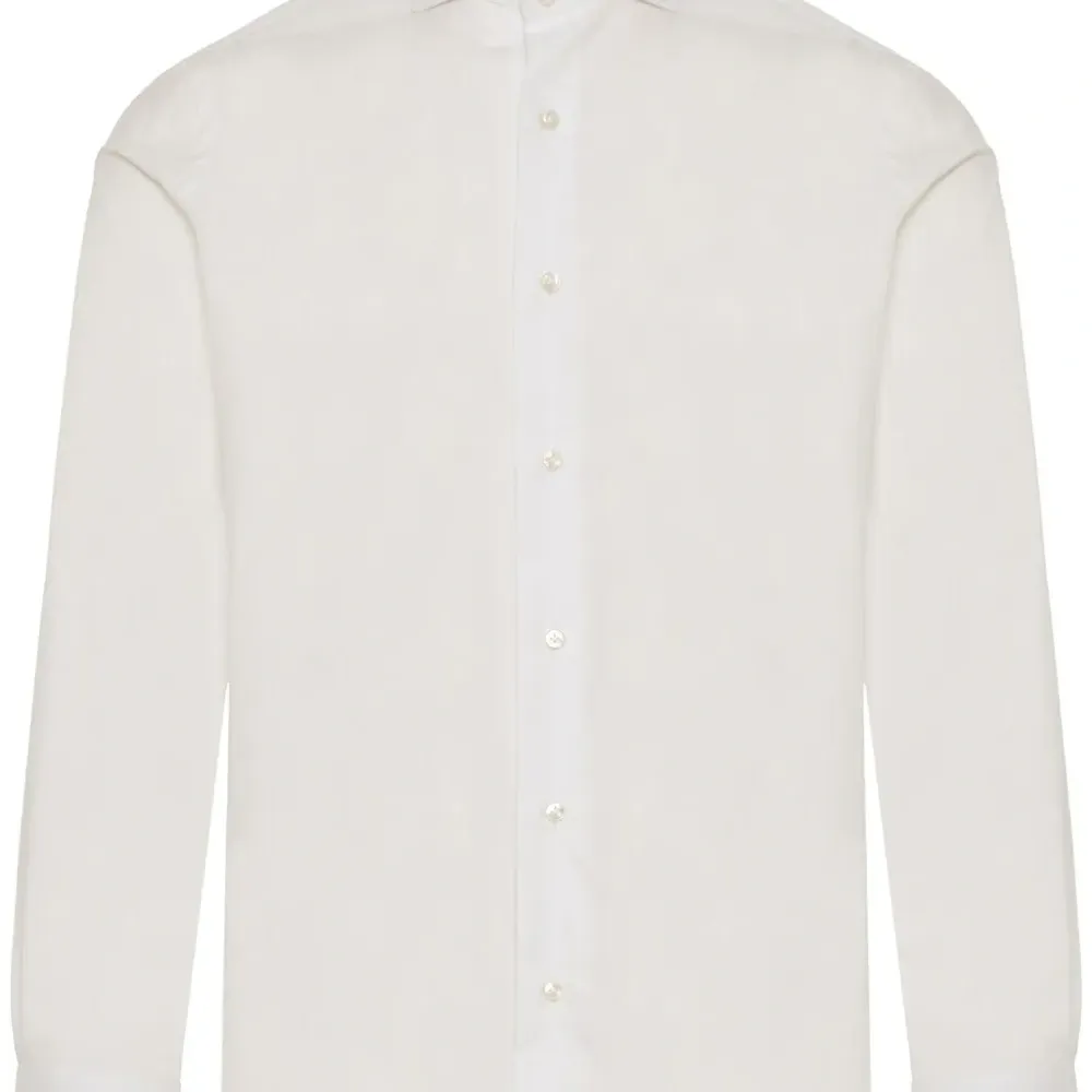 Рубашка с отложным воротником