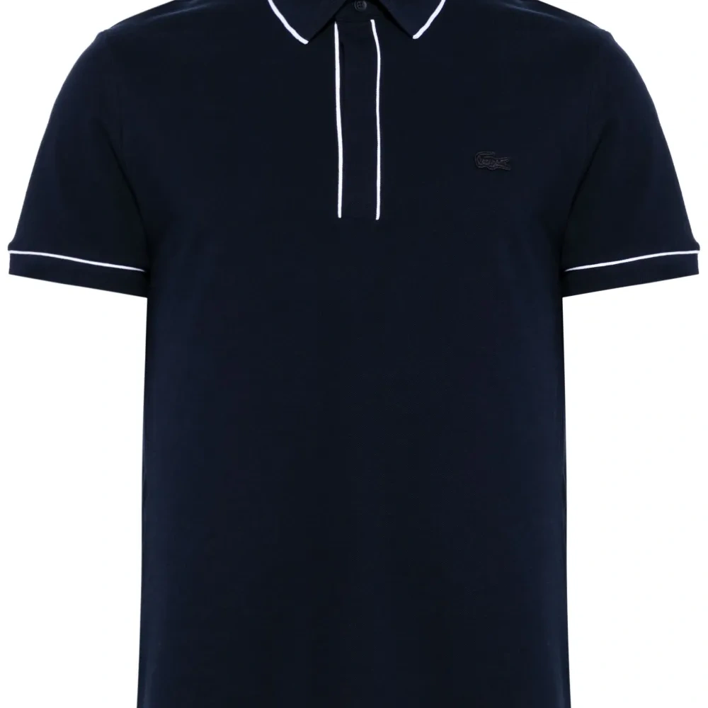 Рубашка поло с контрастной отделкой