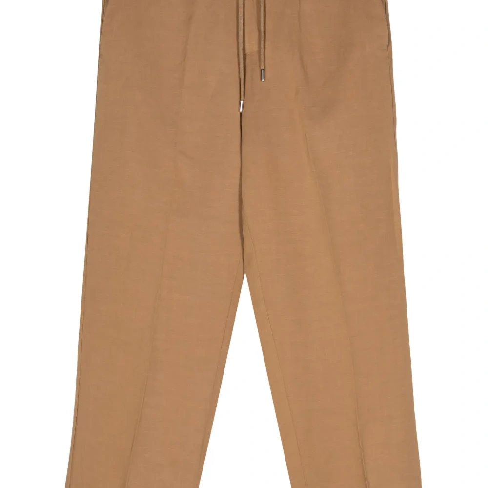 Прямые брюки средней посадки