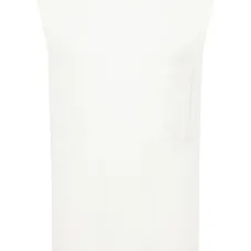 Джемпер без рукавов с контрастными полосками