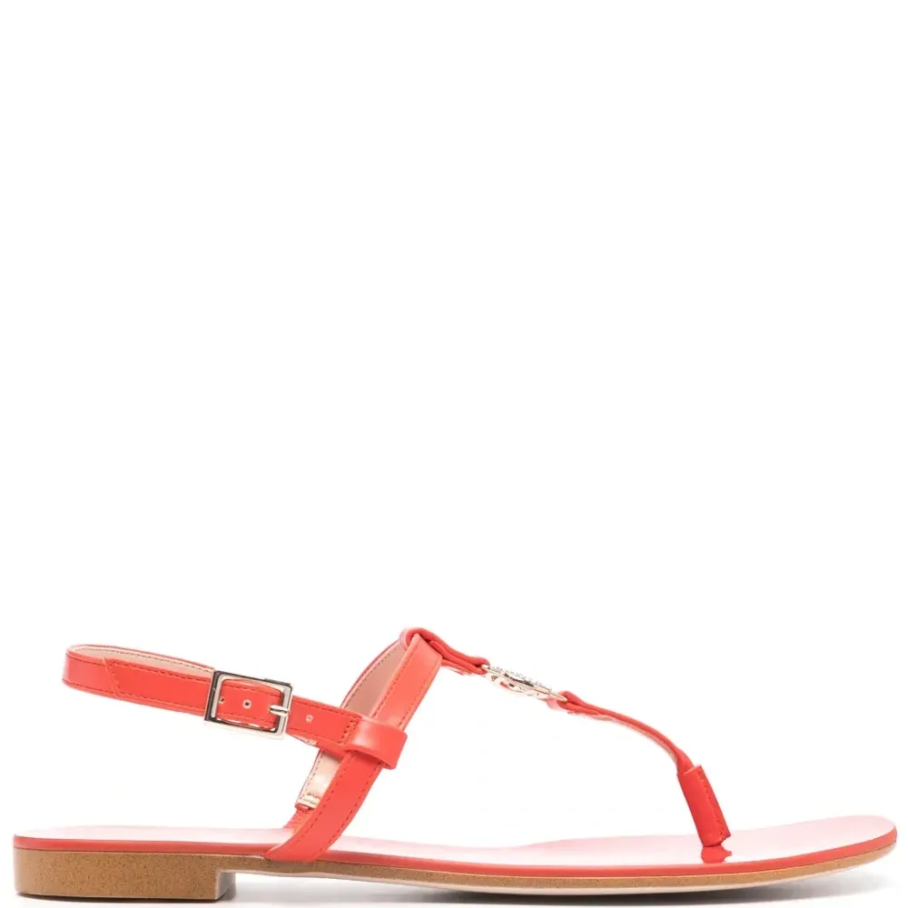 Сандалии с логотипом Сандалии с логотипом