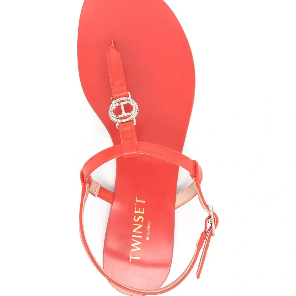 Сандалии с логотипом Сандалии с логотипом