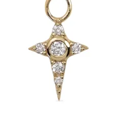 Подвеска Celestial из желтого золота с бриллиантами