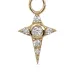 Подвеска Celestial из желтого золота с бриллиантами