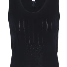 Трикотажный топ без рукавов