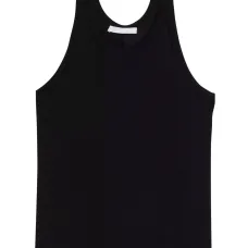 Однотонный топ без рукавов Однотонный топ без рукавов