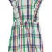 Платье в клетку Madras с оборками