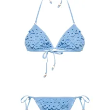 Бикини с английской вышивкой