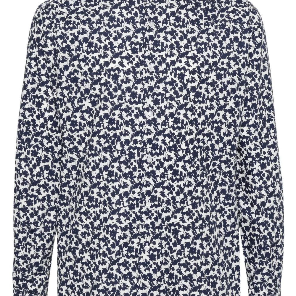 Рубашка с цветочным принтом