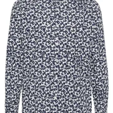 Рубашка с цветочным принтом