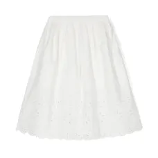 Юбка с английской вышивкой