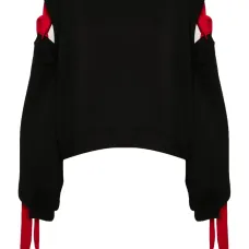 Толстовка Stamp с открытыми плечами