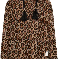 Худи с леопардовым принтом