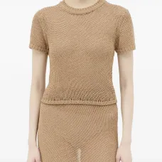 Футболка рыхлой вязки