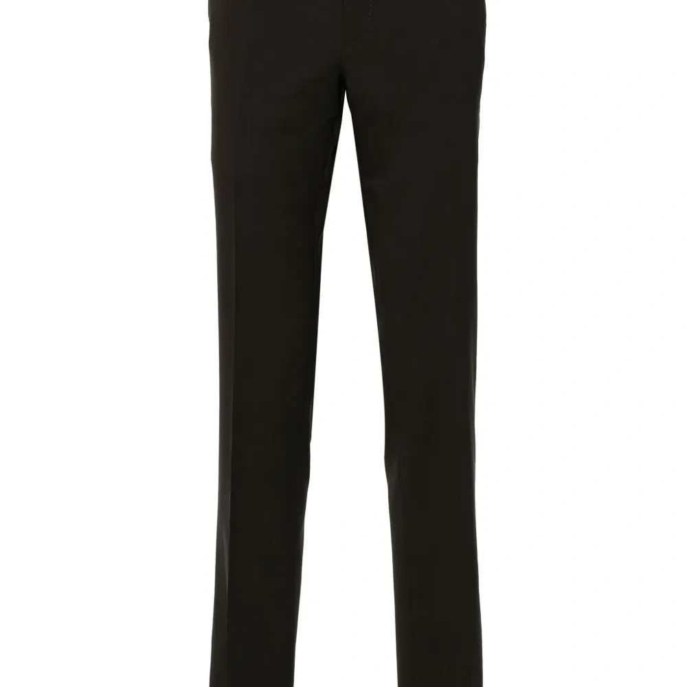 Узкие брюки средней посадки