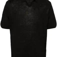 Рубашка поло тонкой вязки