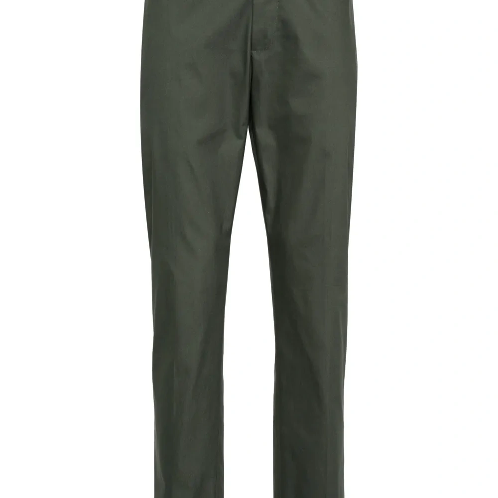 Зауженные брюки чинос средней посадки