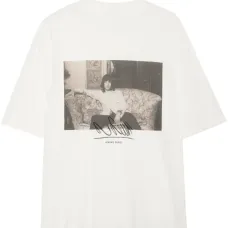 Футболка из органического хлопка с графичным принтом