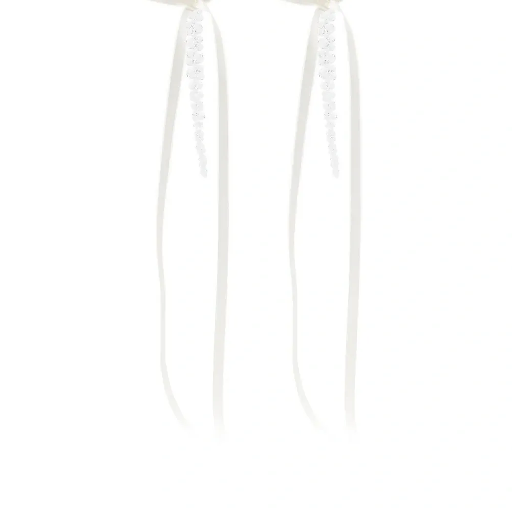 Серьги-подвески с бусинами