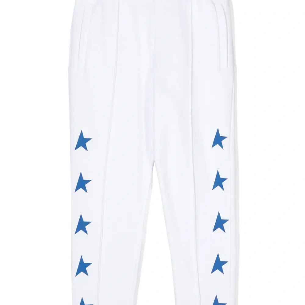 Брюки из джерси с принтом