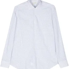 Рубашка с геометричным принтом