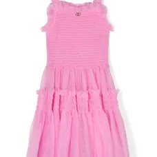 Платье из тюля со сборками