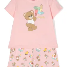 Комплект из футболки и шортов с нашивкой Teddy Bear