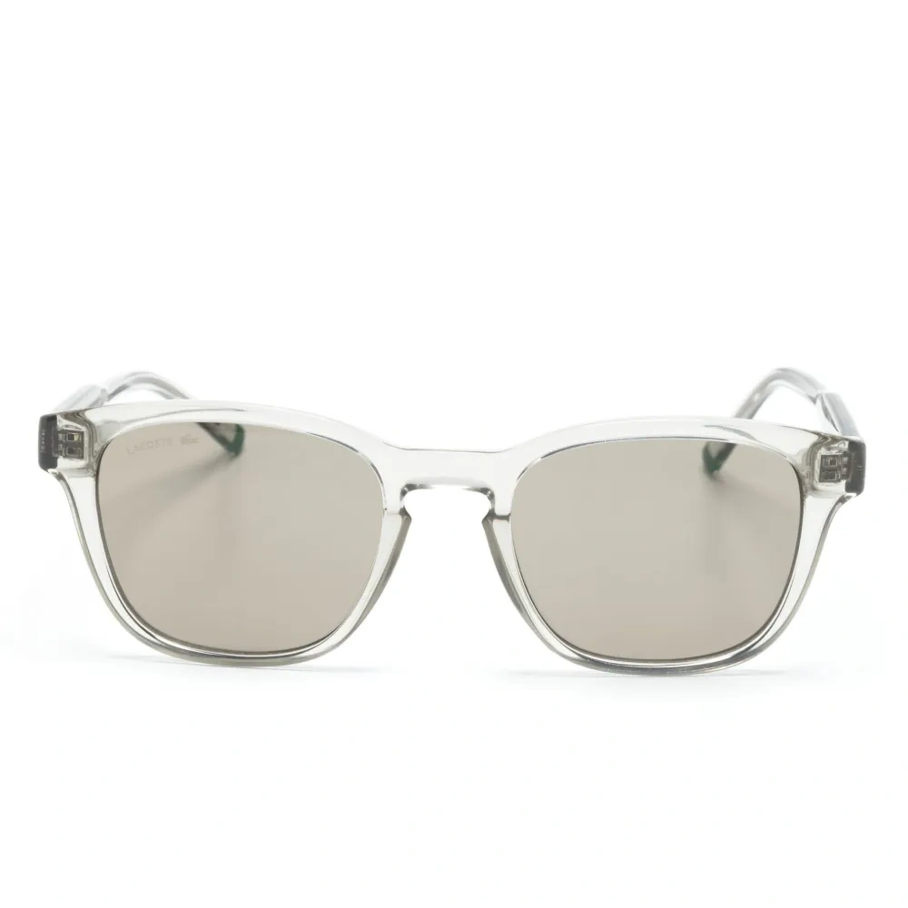 Солнцезащитные очки в квадратной оправе с логотипом Солнцезащитные очки в квадратной оправе с логотипом