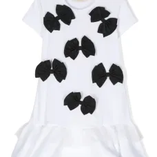 Платье с бантом