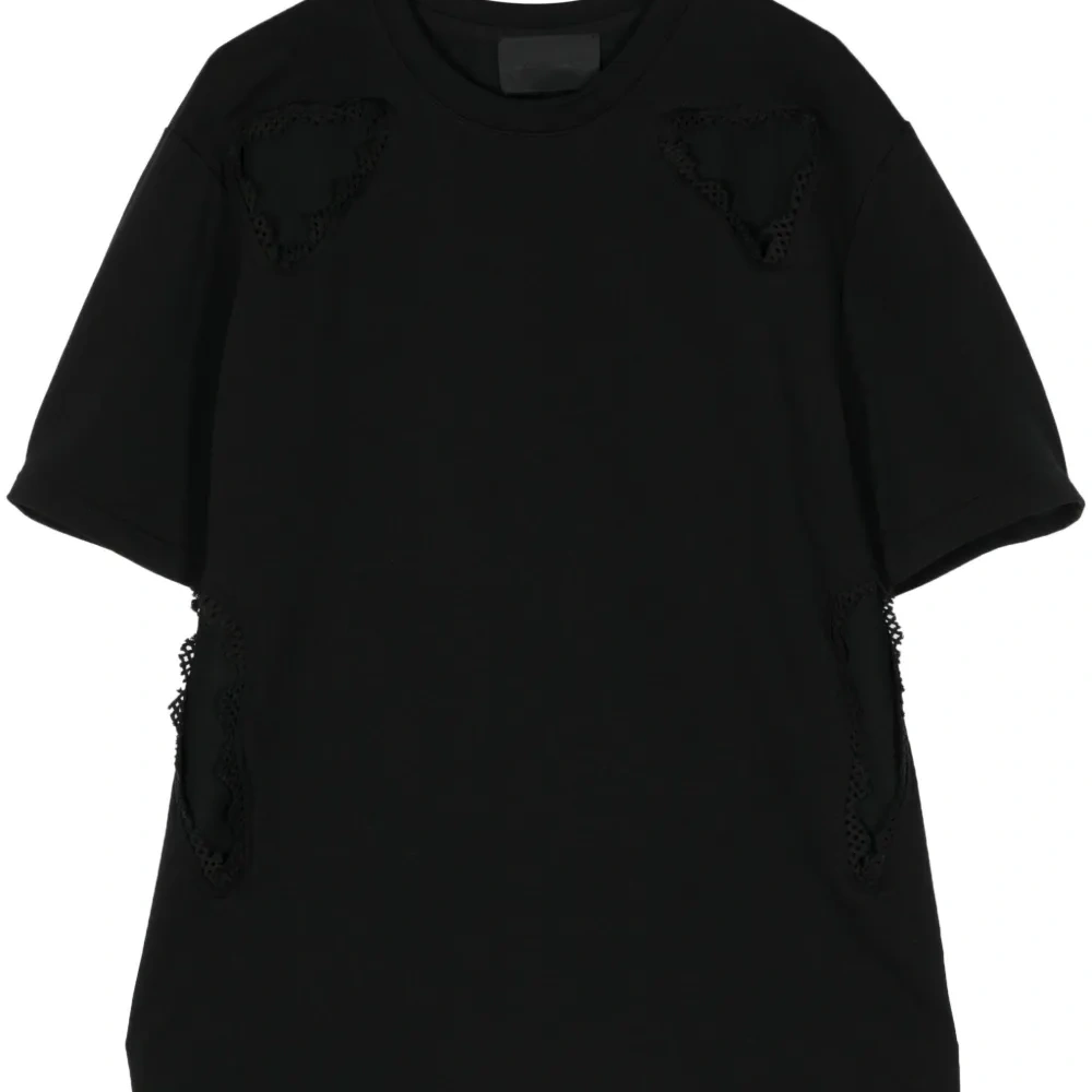 Футболка с круглым вырезом