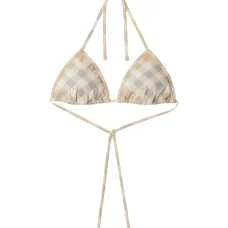 Топ бикини в клетку