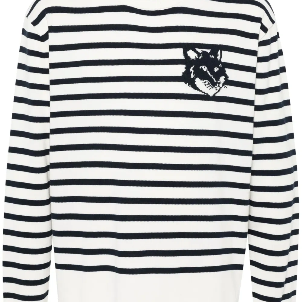 Джемпер с декором Fox