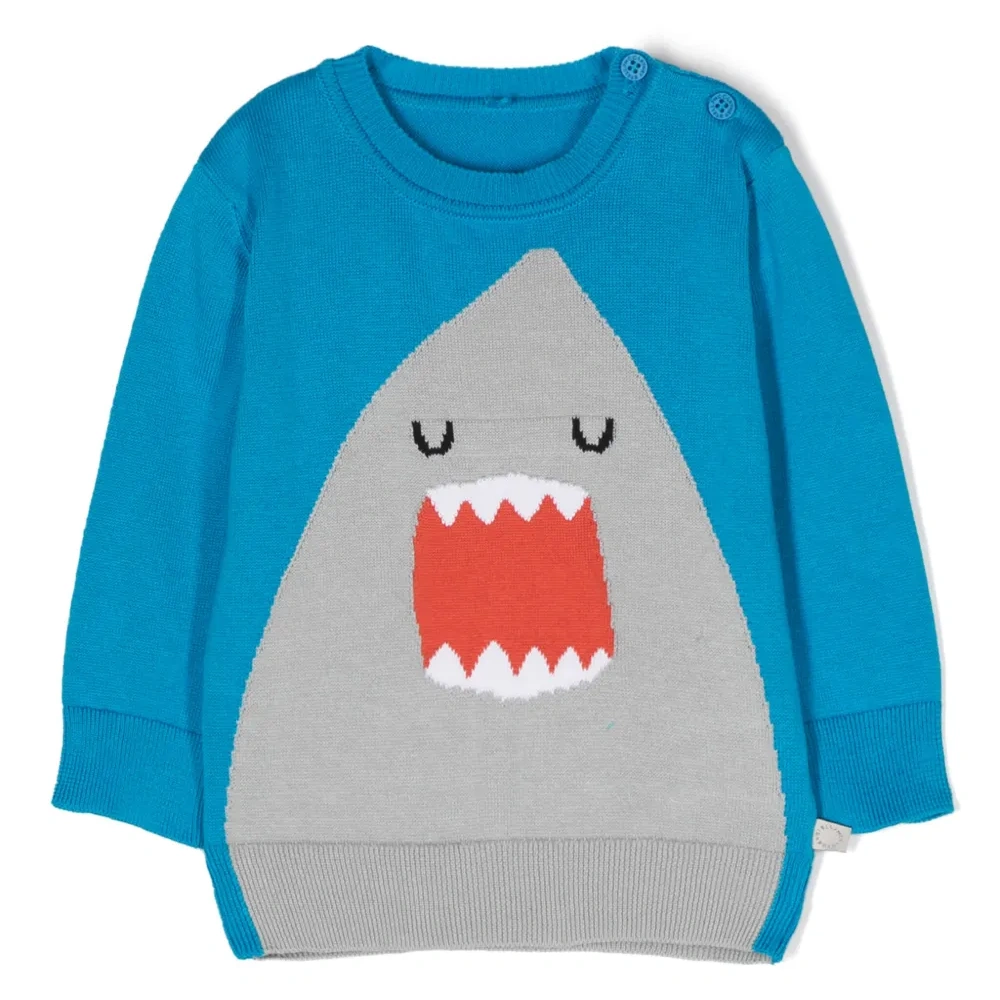 Джемпер с принтом Shark