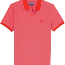 Рубашка поло из органического хлопка с вышитым логотипом