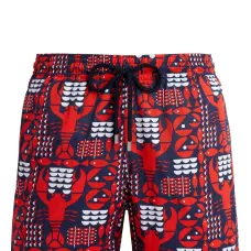 Плавки-шорты с принтом