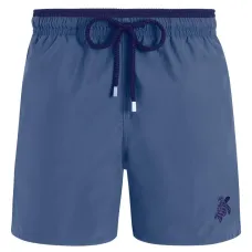 Однотонные плавки-шорты