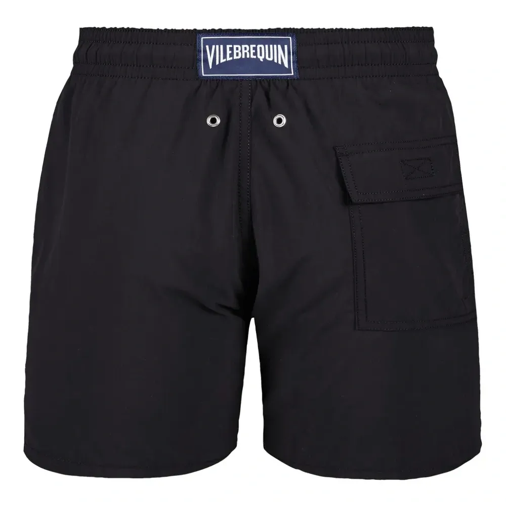 Однотонные плавки-шорты