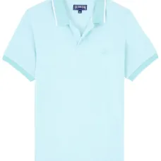 Рубашка поло из органического хлопка с вышитым логотипом