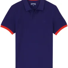 Рубашка поло из органического хлопка с вышитым логотипом