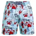 Плавки-шорты с принтом