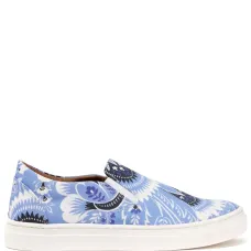 Слипоны с принтом пейсли