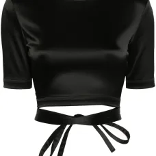 Футболка с открытой спиной