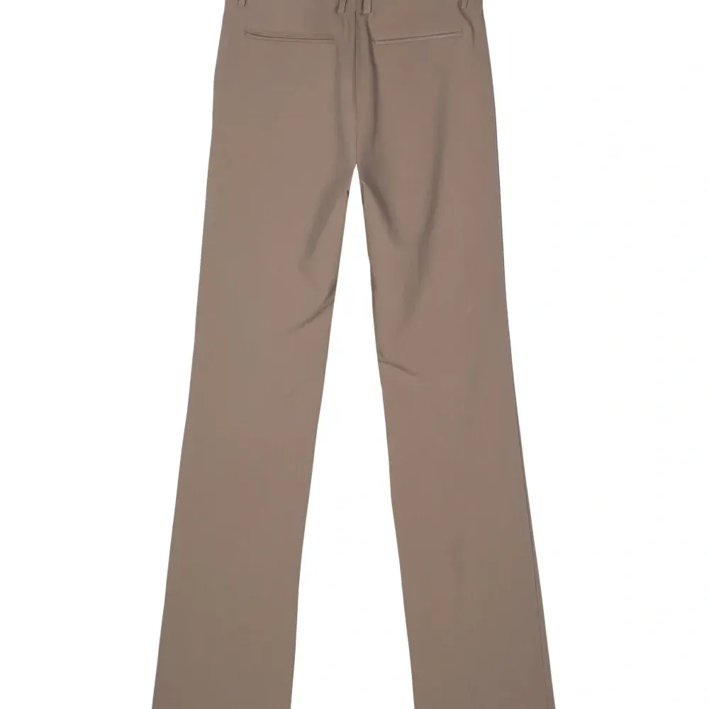 Прямые брюки с поясом